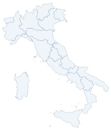 mappa italia con regioni cliccabili